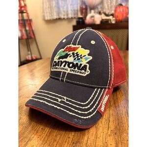 Daytona Speedway Hat NASCAR Stitched Rare American Flag New No Tags Clean Adult